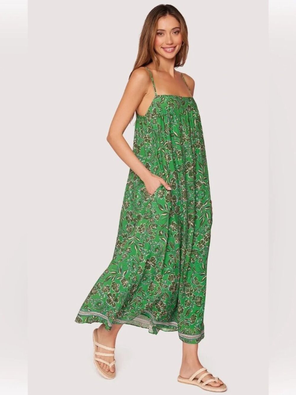 Lost + Wander Eden's Oasis Maxi Dress with pockets - Brand New XS